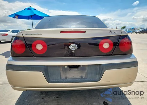 2004 Chevrolet Impala из США, поврежденный, VIN 2G1WF52E249463132